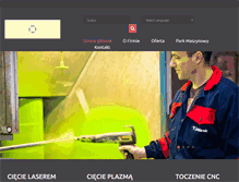 Tablet Screenshot of polanik-uslugi.pl
